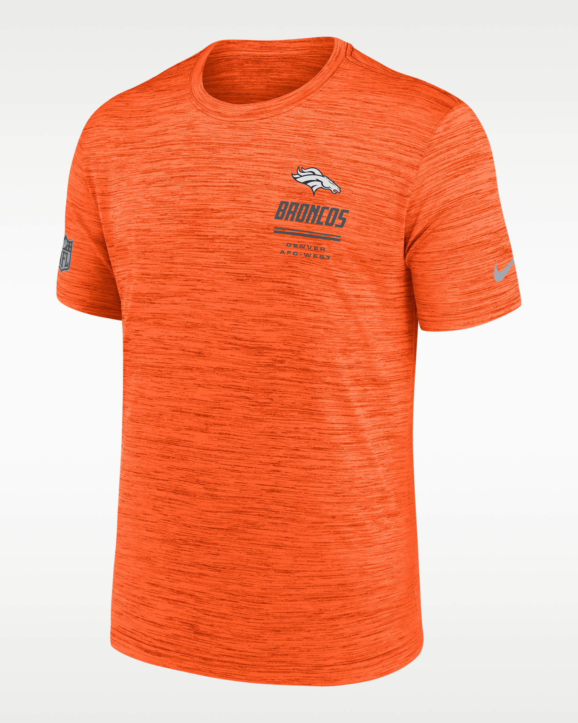 Denver Broncos Sideline Team Issue Velocity Men's Nike Dri-FIT NFL